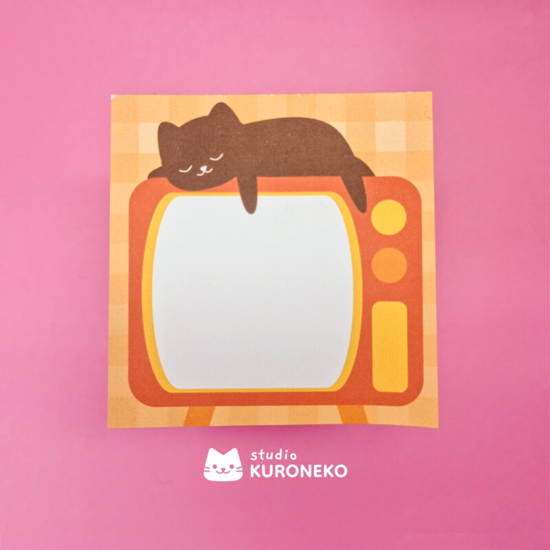 Bloquinhos de anotações - Gatinhos e pãozinho