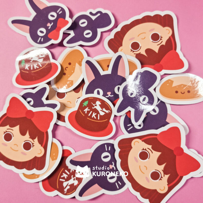 Pacote de Adesivos - Kiki's Delivery Service
