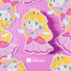 Adesivo - Princesa Peach Mario Bros