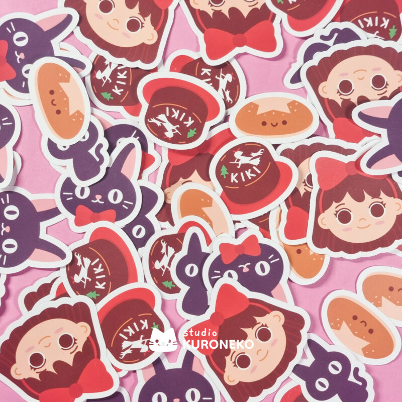 Pacote de Adesivos - Kiki's Delivery Service