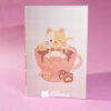 Caderninho de Anotações - Cat Coffee - 50 folhas - 14x10cm