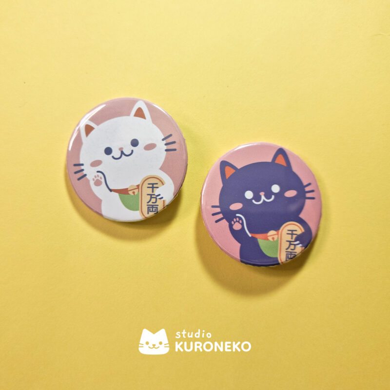 Bottons - Maneki Neko