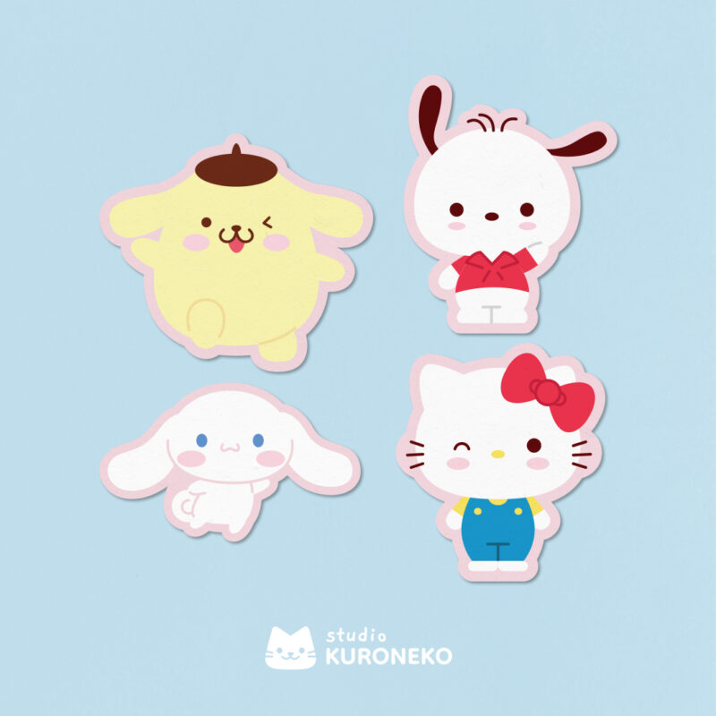 Pacote de Adesivos - Sanrio Hello Kitty V1