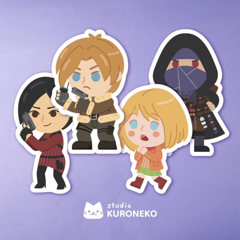 Pacote de adesivos - Resident Evil 4