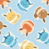 Pacote de Adesivos - Eeveelutions V1
