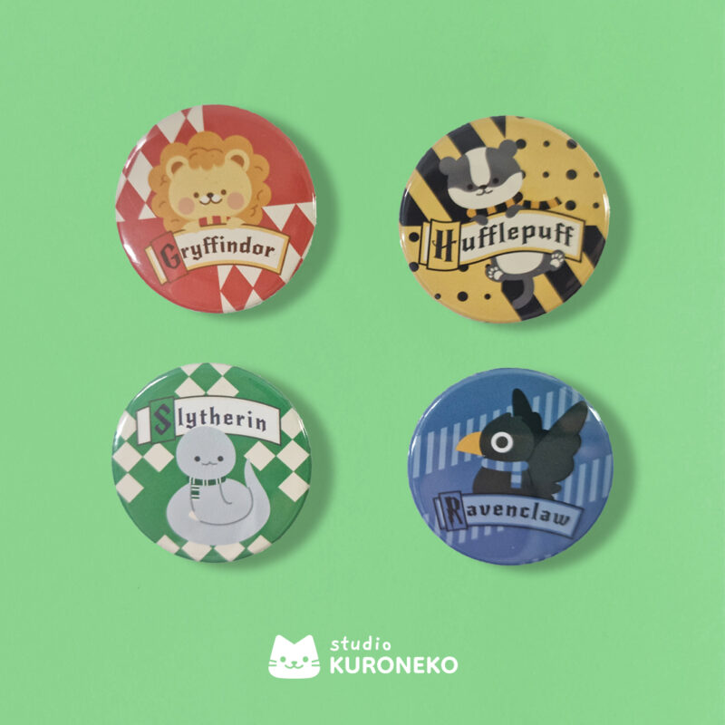 Bottons - Casas Harry Potter