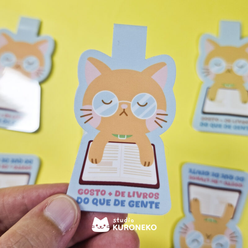 Marca Página Magnético - Gosto mais de livros do que de gente