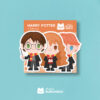 Pacote de adesivos - Harry Potter