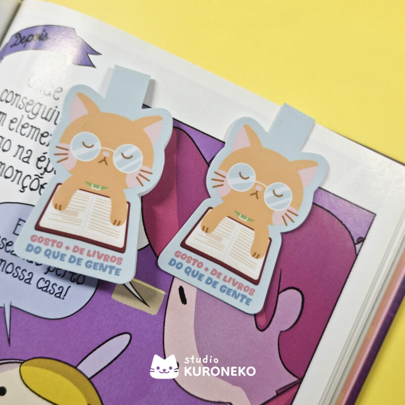 Marca Página Magnético - Gosto mais de livros do que de gente