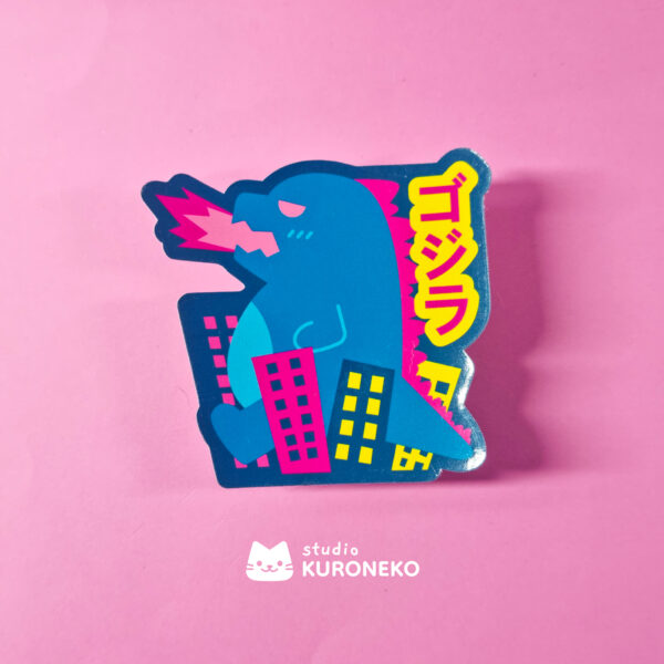 Adesivo - Godzilla destruidor