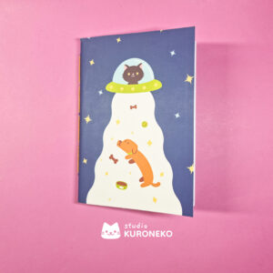 Caderninho de anotações - Alien Neko