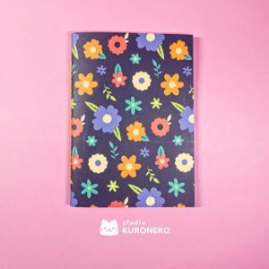 Caderninho de anotações - Floral