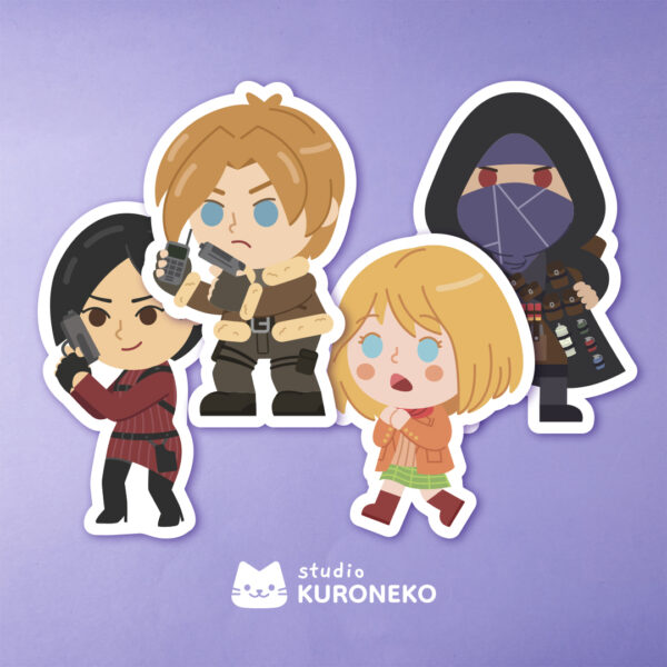 Pacote de adesivos - Resident Evil 4
