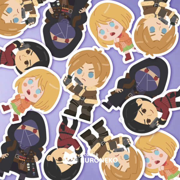 Pacote de adesivos - Resident Evil 4
