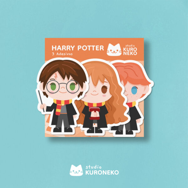 Pacote de adesivos - Harry Potter