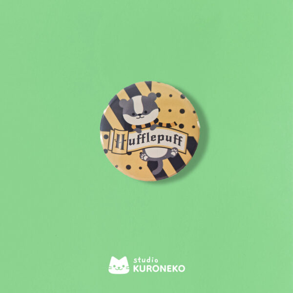 Kit com 4 bottons - Casas Harry Potter