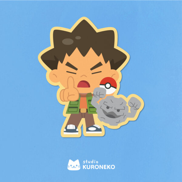 Pacote de Adesivos - Treinadores Pokemon