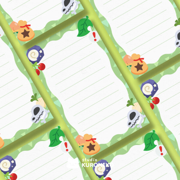 Bloquinho de anotações - Animal Crossing