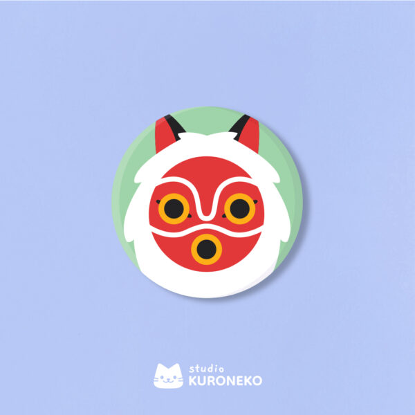 Kit com 4 bottons - Ghibli