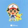 Pacote de Adesivos - Treinadores Pokemon
