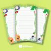 Bloquinho de anotações - Animal Crossing