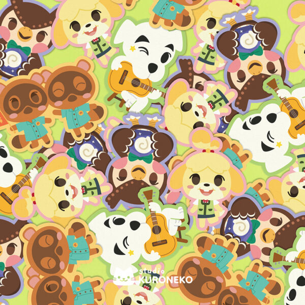 Pacote de Adesivos - Animal Crossing V1