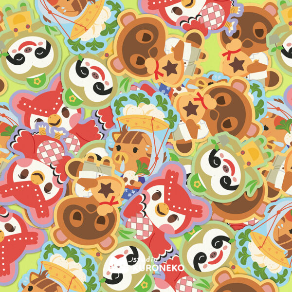 Pacote de Adesivos - Animal Crossing V2