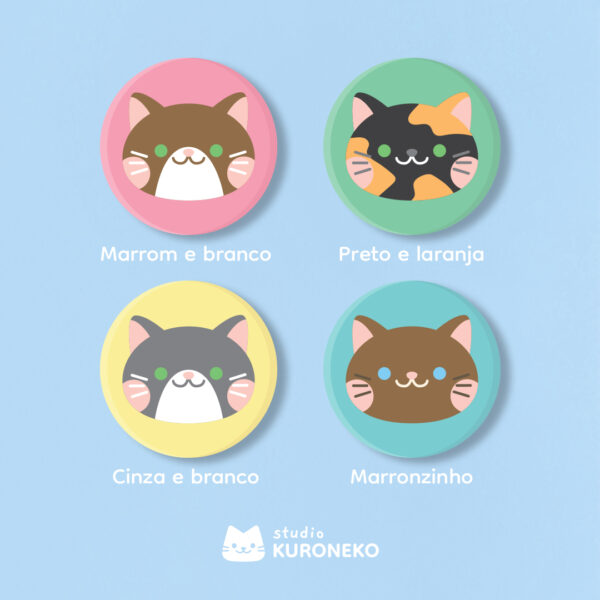 Botton - Gatinhos Fofinhos