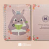 Caderno Capa Dura - Totoro Lendo