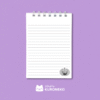Caderno de anotações A6 - Spooky Friends - 80 Folhas