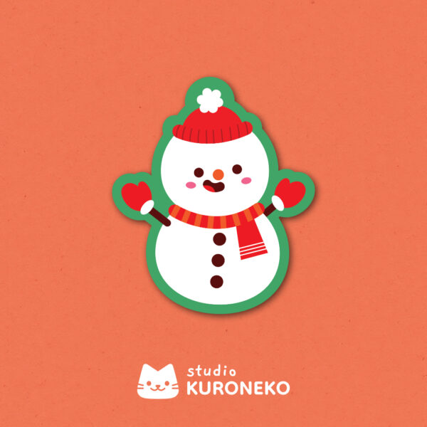 Pacote de Adesivos - Amigos Natalinos