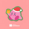 Adesivo - Kirby de Natal