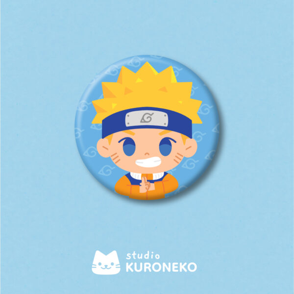 Post 2@2x Kit com 4 bottons - Naruto Time 7