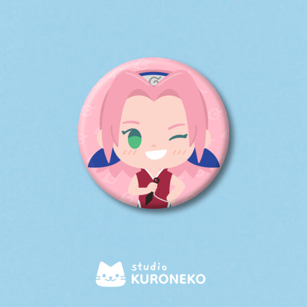 Post 4@2x Kit com 4 bottons - Naruto Time 7