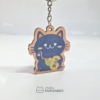 Prancheta2 Chaveiro MDF - Maneki Neko