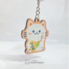 Prancheta5 Chaveiro MDF - Maneki Neko