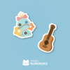 Artboard1@2x Pacote de Adesivos - Lilo e Stitch