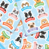 Post 2@2x Cartela de Adesivos - Cachorros Motivacionais