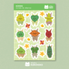 Post 1@2x Cartela de Adesivos - Koroks