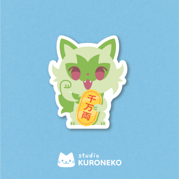 Pacote de Adesivos - Pokémon Maneki Neko