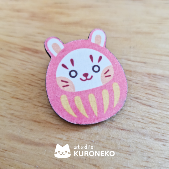 Pin Daruma Surpresa - Blind Bag