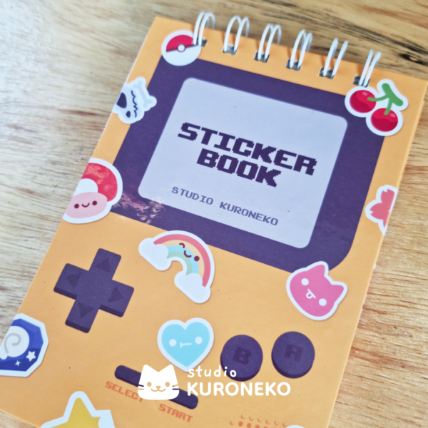 Sticker Book - Studio Kuroneko - A6 - 60 folhas