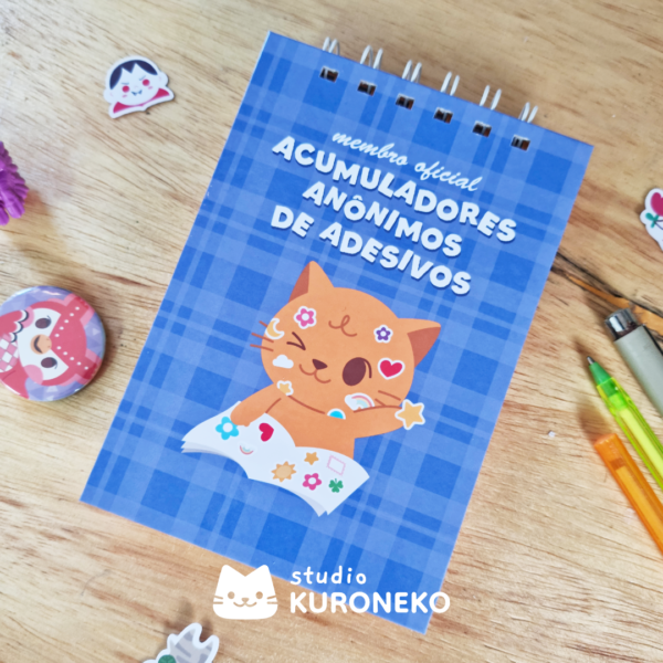 Sticker Book - Studio Kuroneko - A6 - 60 folhas