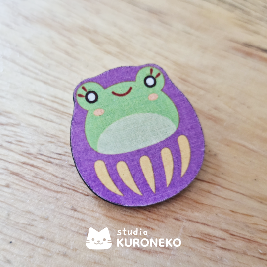 Pin Daruma Surpresa - Blind Bag