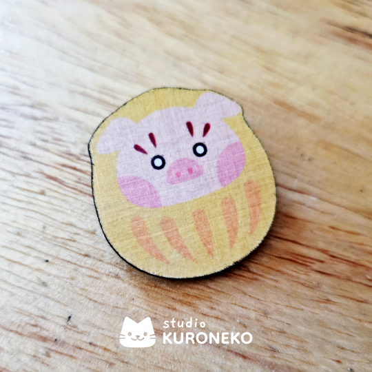 Pin Daruma Surpresa - Blind Bag