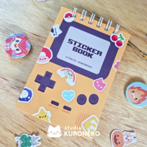 Sticker Book - Studio Kuroneko - A6 - 60 folhas