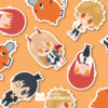 Pacote de Adesivos - Chainsaw Man