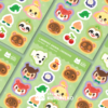 Post 2@2x Cartela de Adesivos - Animal Crossing Carinhas